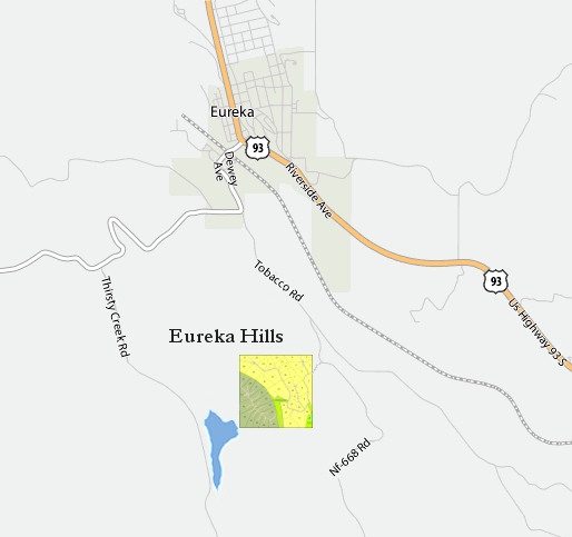 Eureka Hills Location